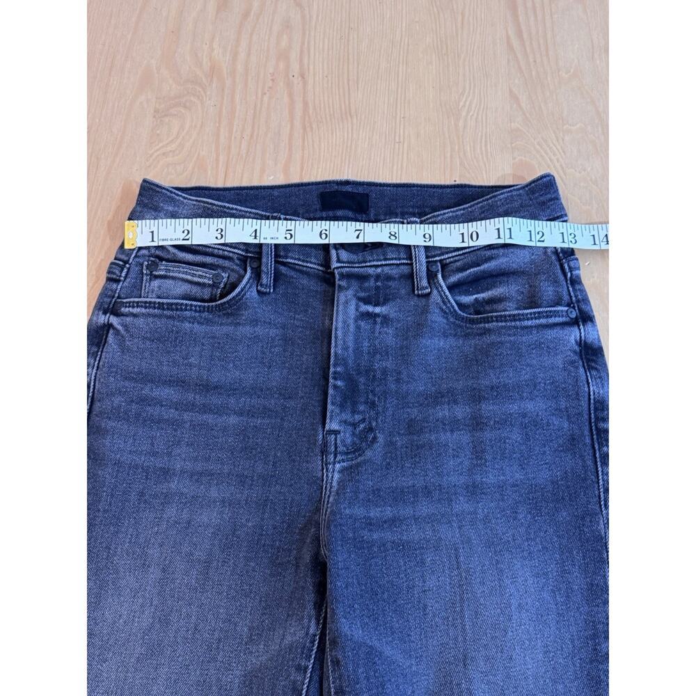 Mother The Weekender Flare Jeans Black Dark Gray Size 25 - Picture 15 of 16